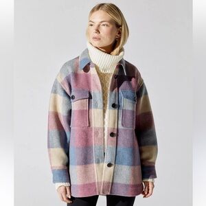 Isabel Marant Étoile Harveli Shirt Jacket rosewood Blue